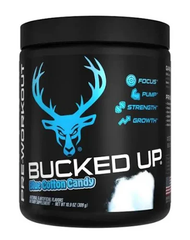 Pre-Workout Blue Cotton Candy by Bucked Up