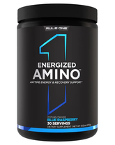 R1 Energized Amino Blue Raspberry by Rule One Proteins