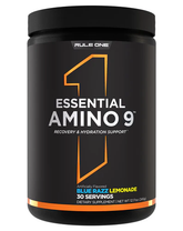 R1 Essential Amino 9 Blue Razz Lemonade by Rule One Proteins