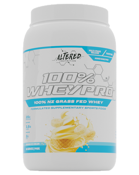 WheyPRO Banana Icecream by Altered Nutrition