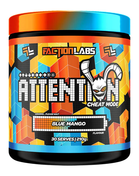 Attention Cheat Mode Blue Mango by Faction Labs