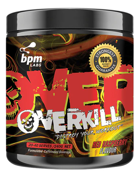 Overkill Red Raspberry by BPM Labs