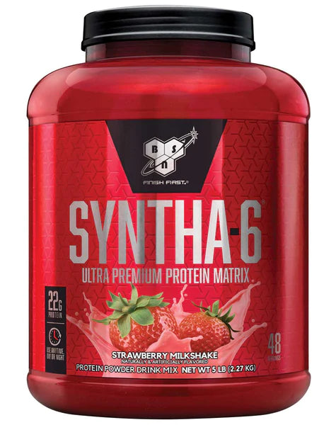 Syntha-6 Strawberry Milkshake by BSN Supplements