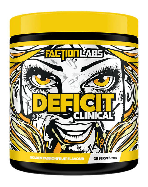 Deficit Clinical Golden Passionfruit by Faction Labs