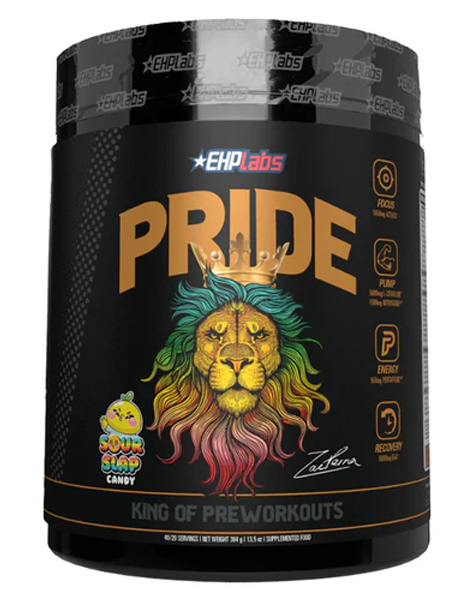 Pride Pre Workout Sour Slap Candy by EHP Labs