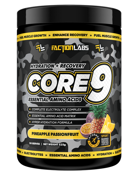 Core 9 (EAA + BCAA) by Faction Labs