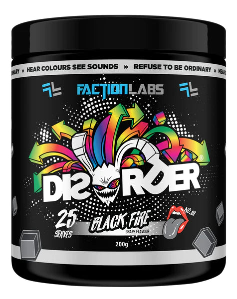 Disorder Black Fire 25 Serves by Faction Labs