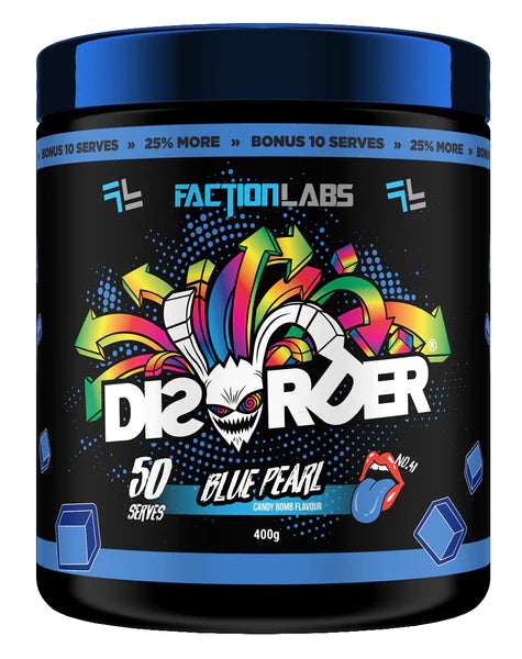 Disorder Blue Pearl 50 Serves by Faction Labs