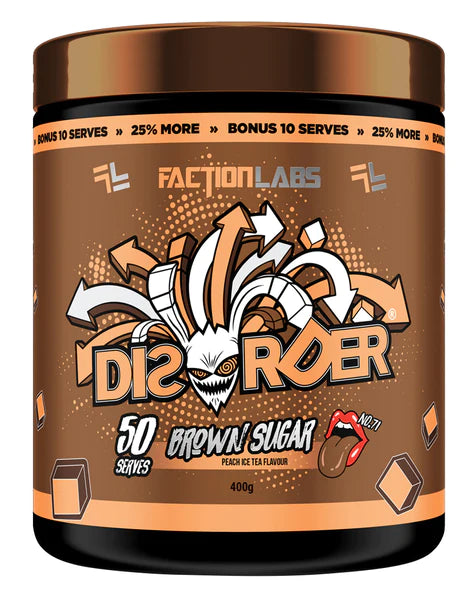 Disorder Brown Sugar 50 Serves by Faction Labs