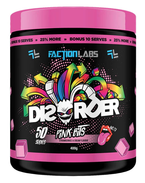 Disorder Pink Bits 50 Serves by Faction Labs