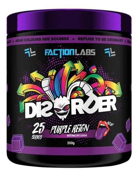 Disorder Purple Reign 25 Serves by Faction Labs