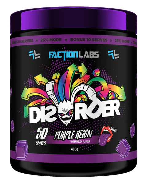 Disorder Purple Reign 50 Serves by Faction Labs