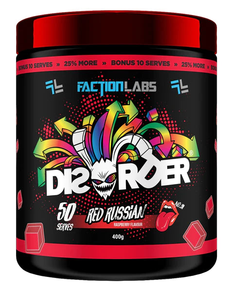 Disorder Red Russian 50 Serves by Faction Labs