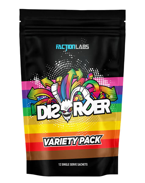 Disorder Variety Pack 12 Serves by Faction Labs