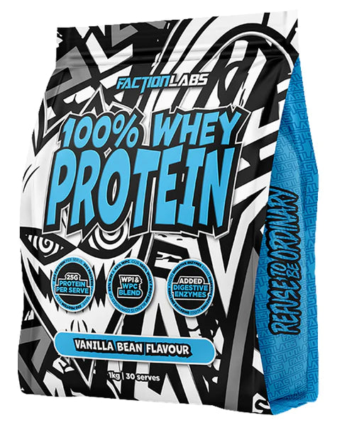 100% Whey Protein Vanilla Bean by Faction Labs