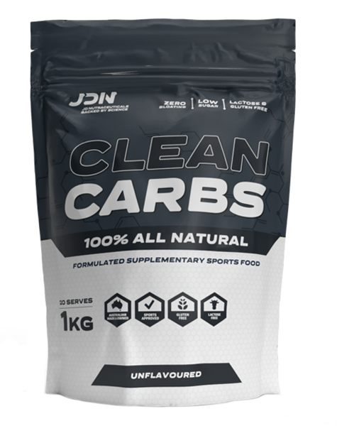 Clean Carbs 1kg Unflavoured by JD Nutraceuticals