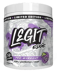 Edge Pre-Workout Geeky Grape by Legit Supps