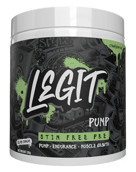 Pump Stim Free Strawberry Kiwi by Legit Supps