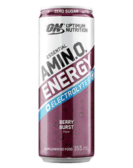 Essential Amino Energy + Electrolytes (Sparkling) RTD Berry Burst by Optimum Nutrition