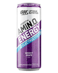 Essential Amino Energy + Electrolytes (Sparkling) RTD Groovy Grape by Optimum Nutrition