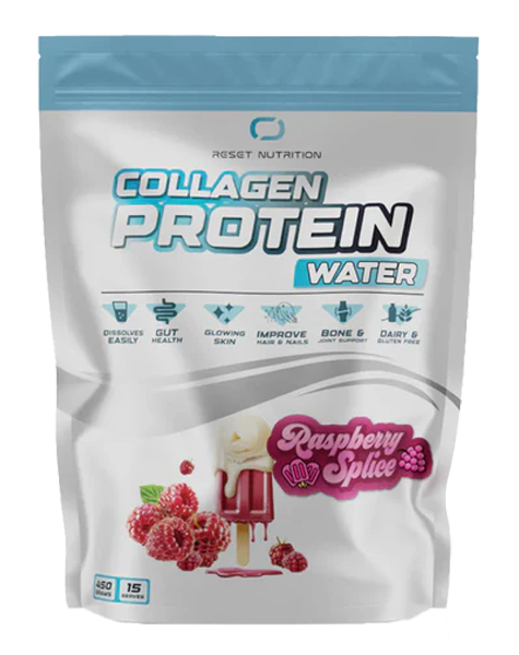 Collagen Protein Water Raspberry Splice by Reset Nutrition