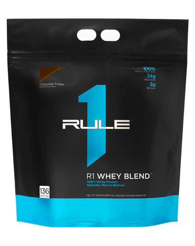 R1 Whey Blend Chocolate Fudge by Rule 1 Proteins