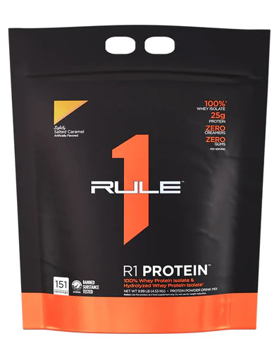 R1 Protein Isolate 152 Serves Lightly Salted Caramel by Rule One Proteins