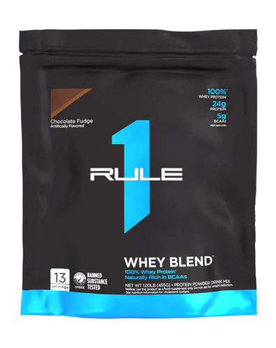R1 Whey Blend Chocolate Fudge by Rule 1 Proteins
