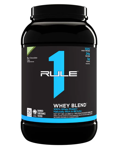 R1 Whey Blend Mint Chocolate Chip by Rule 1 Proteins