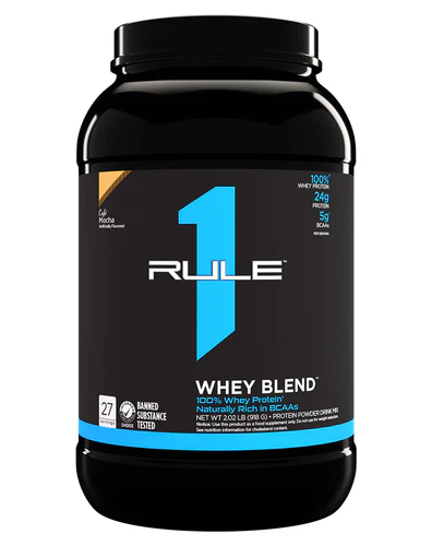 R1 Whey Blend Cafe Mocha by Rule 1 Proteins