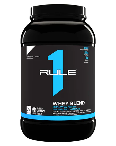 R1 Whey Blend Vanilla Ice Cream by Rule 1 Proteins