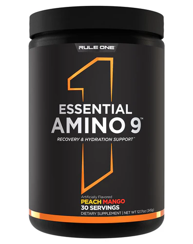 R1 Essential Amino 9 Peach Mango by Rule One Proteins