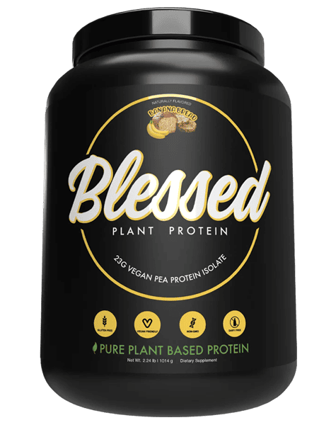 Plant Protein Banana Bread by Blessed Plant Protein