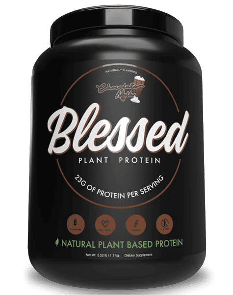 Plant Protein Chocolate Mylk by Blessed Plant Protein