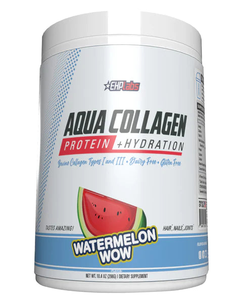 Aqua Collagen Protein + Hydration Watermelon Wow by EHP Labs