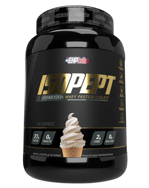 IsoPept Vanilla Ice Cream by EHP Labs