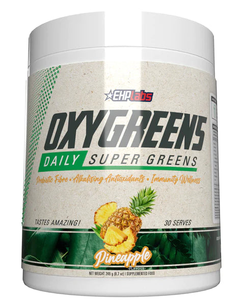 OxyGreens Daily Super Greens Pineapple by EHP Labs