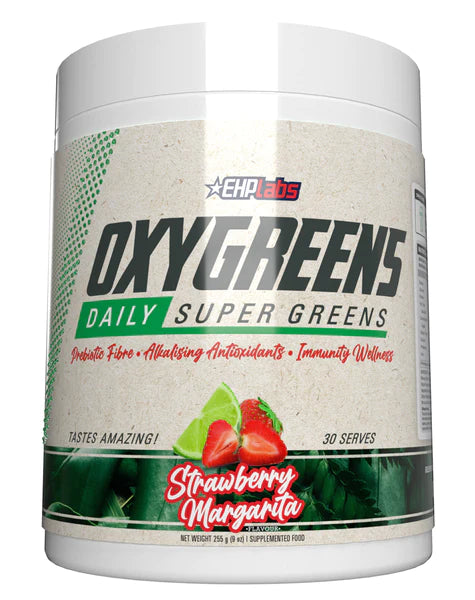 OxyGreens Daily Super Greens Strawberry Margarita by EHP Labs