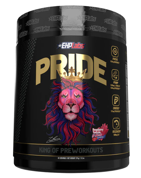 Pride Pre Workout Raspberry Twizzle by EHP Labs