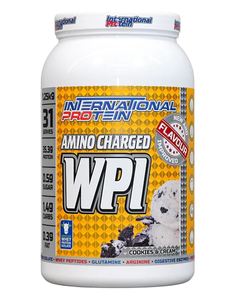 Amino Charged WPI Cookies and Cream by International Protein