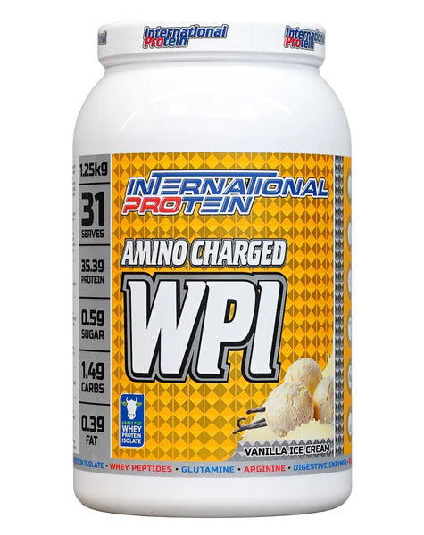 Amino Charged WPI Vanilla Ice Cream by International Protein