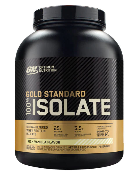 Gold Standard 100% Isolate Rich Vanilla by Optimum Nutrition