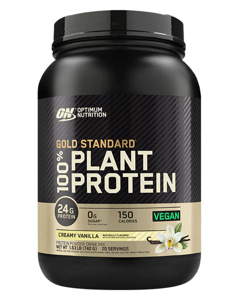 Gold Standard 100% Plant Protein Creamy Vanilla by Optimum Nutrition