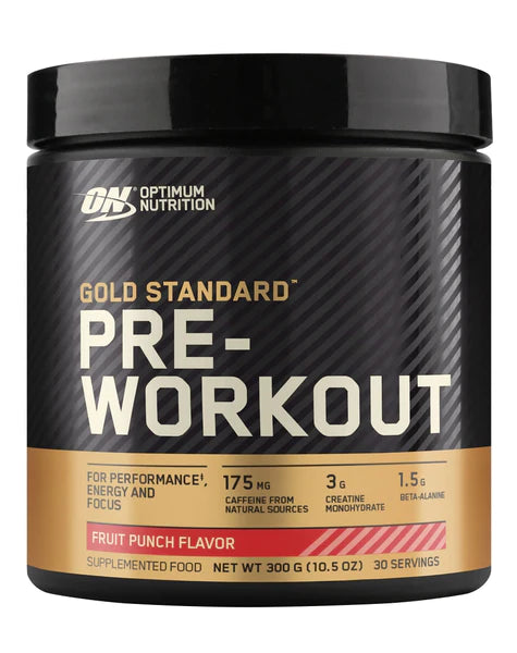 Gold Standard Pre Workout Fruit Punch by Optimum Nutrition