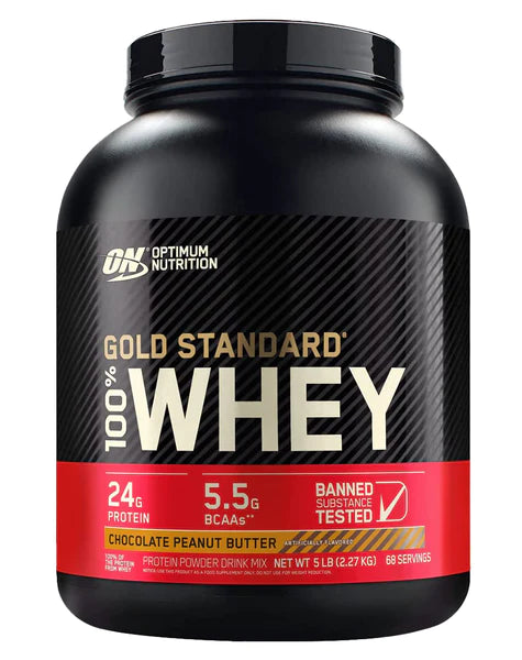 Gold Standard Whey Chocolate Peanut Butter by Optimum Nutrition