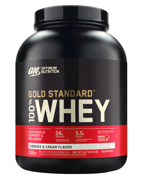 Gold Standard Whey Cookies & Cream by Optimum Nutrition