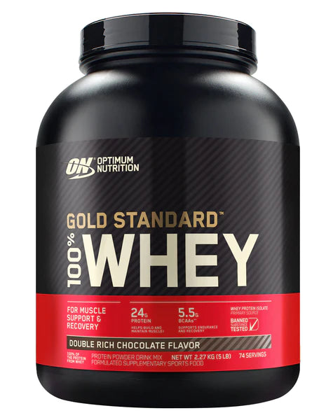 Gold Standard Whey Double Rich Chocolate by Optimum Nutrition