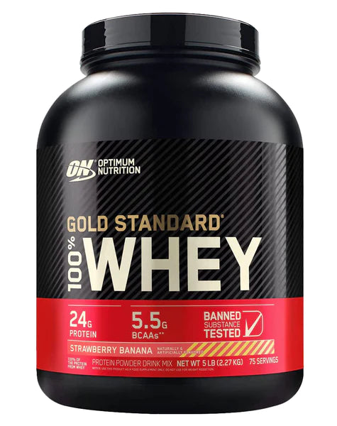 Gold Standard Whey Strawberry Banana by Optimum Nutrition