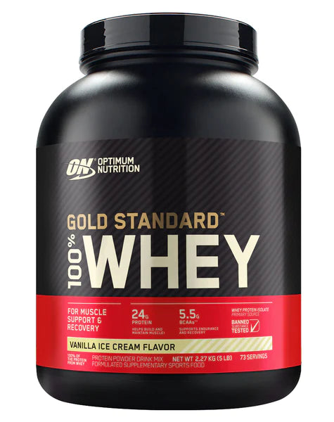 Gold Standard Whey Vanilla Ice Cream by Optimum Nutrition